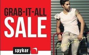 Spykar Men’s Casual Clothing: Min 60% Off + Extra 5% discount coupon @ Amazon