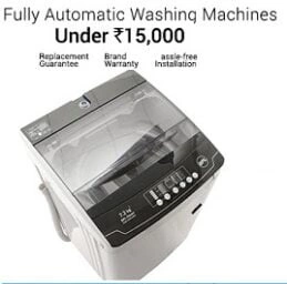 Automatic Washing Machine Under Rs.15000