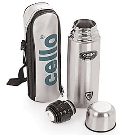 Cello Lifestyle Stainless Steel Flask, 1000ml