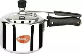 Pigeon Favourite Aluminum Pressure Cooker with Inner Lid, 3 Litres