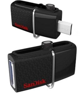 Steal Deal: SanDisk Ultra Dual SDDD3-064G-I35 64 GB OTG Drive worth Rs.1400 for Rs.519 @ Amazon