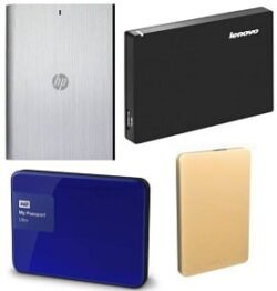 Deep Discounted Deal: Portable External Hard Disk 1 TB starts Rs.3499 | 2 TB starts Rs.5499 @ Flipkart