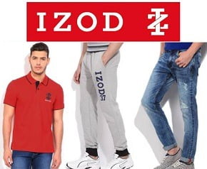 IZOD Men’s Clothing – Flat 60% Off  starts from Rs. 337 @ Flipkart