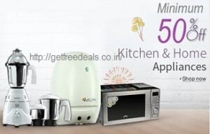 Kitchen & Home Appliances – Min 50% Off @ Amazon