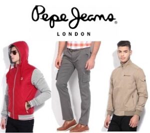 Mens Pepe Jeans Clothing - Min 60% Off