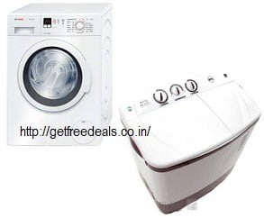 Special Discount on Washing Machine - Up to Rs.2000 Extra Off 
