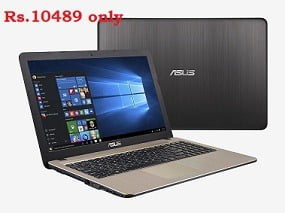 Asus X540SA-XX004D 15.6″ Notebook (500GB HDD) for Rs.10489 @ Tatacliq