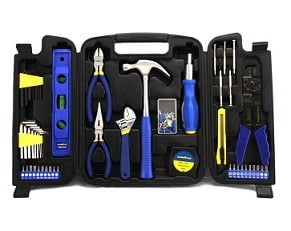 GoodYear GY10485 Household Hand Tool Kit 129 Tools
