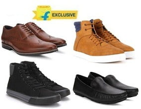 Flipkart Exclusive Men's Footwear (Casual & Formal) - Minimum 40% Off