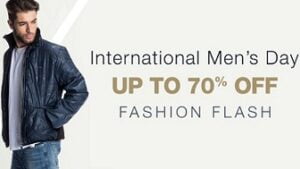 International Men's Day: Fashion Flash upto 70% Off