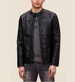 s.Oliver Black Solid Jacket