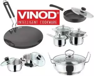 Vinod Cookware - Min 20% Off on High Quality Stainless Steel Cookware