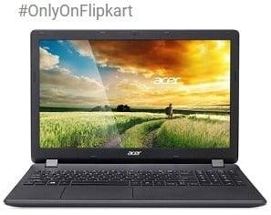 Steal Deal: Acer E15 Celeron Dual Core 4th Gen – (2 GB/500 GB HDD/Linux / 15.6 inch) for Rs.14990 @ Flipkart