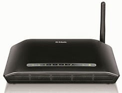 D-Link DSL-2730U Wireless N 150 ADSL2+ 4-Port Router