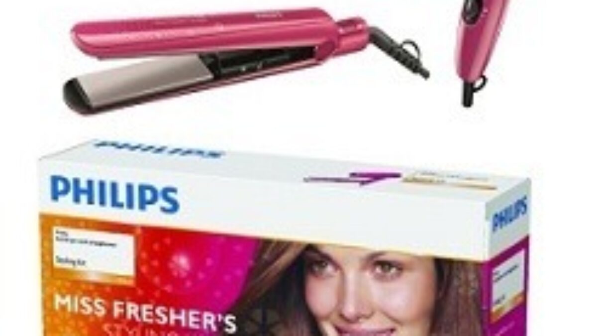 Philips HP8643/00 Miss Fresher's Pack Hair Straightener + Hair Dryer Combo  worth  for  @ Flipkart 