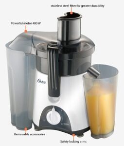 Oster 3157 400 W Centrifugal Juicer