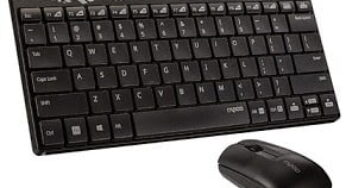 Rapoo 8000 Wireless Keyboard & Mouse with 3 Yr Warranty for Rs.873 @ Amazon