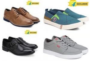 Levi's, Lee Cooper, Red Tape, Woodland & Ruosh Men's Formal / Casual Shoes - Min 50% Off
