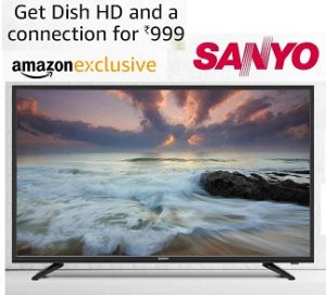 Sanyo LED TV – Min 47% off starts from Rs.9,499  – Amazon
