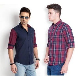 Men’s Popular Brand Formal & Casual Shirts under Rs.599 @ Amazon