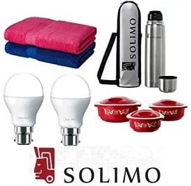 Solimo Home & Kitchen Products - upto 80% Off