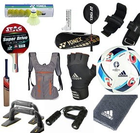 Sports & Fitness Products - Flat 30% - 60% Off