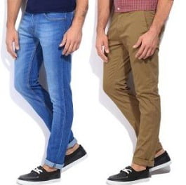Men’s Branded Jeans & Trousers under Rs.799 @ Flipkart