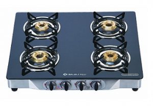Bajaj CGX4 stainless Steel Cooktop 4 Burners