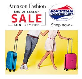 American Tourister Luggage & Backpacks – Flat 50% – 75% Off @ Amazon