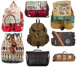 Hand Bags, Messanger Bags, Backpacks - up to 90% Off