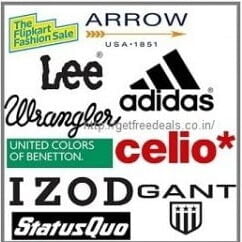 Lee, Wrangler, Arrow, Puma, UCB, Celio, IZOD Clothing – Min 60% off @ Flipkart