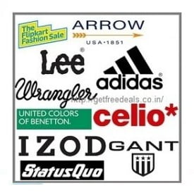 Lee, Wrangler, Arrow, Puma, UCB, Celio, IZOD Clothing Min 60% off – Flipkart
