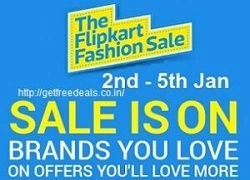 Flipkart Fashion Sale: Flat 50% - 80% Off