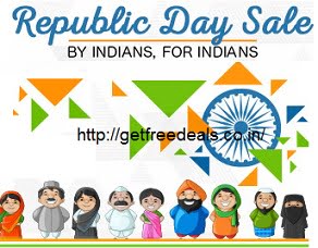 Flipkart The Republic Day Sale & Cashback Offer (24th Jan – 26th Jan)
