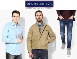 Monte Carlo Regular & Winter Wear (Men's & Women's) - Flat 50% Off 