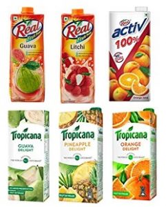 Real & Tropicana Fruit Juices