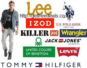 Below Rs.1000 - Lee, UCB, IZOD, Wrangler, U.S. Polo, Killer, Jack & Jones, Tommy Hilfiger, Levis & more Mens Clothing