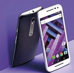 Flat Rs.3500 Off on Moto G Turbo Edition (16 GB, White) with Water & Dust replellence for Rs.8999 @ Flipkart