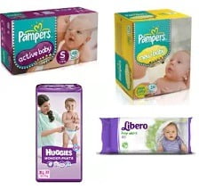 Baby Diapers – 25% to 56% off @ Amazon