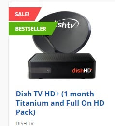 Dish TV New Connection: Get Flat Rs.700 Off + FREE 1 month Titanium Pack (HD) – All just for Rs.1100 only