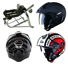 Motor Bike Helmets - Upto 40% Off