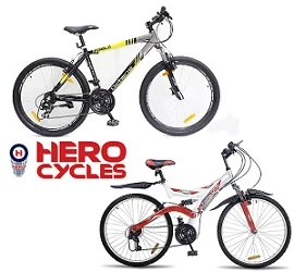 Hero Cycles – Up to 40% Off @ Amazon (Limited Period Deal)