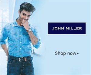 John Miller Men’s Clothing- Flat 70% Off  @ Amazon