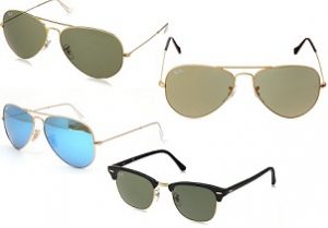 Rayban Sunglasses & more - Minimum 70% Off