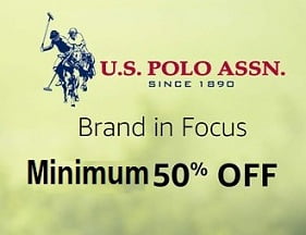 U.S. Polo Assn Mens / Womens Clothing: Flat 50% - 70% Off 