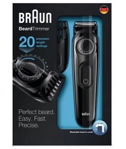 Braun BT3020 Beard Trimmer For Men worth Rs.2895 for Rs.1999 @ Flipkart (Limited Period Deal)