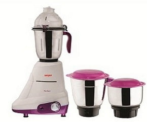 Soyer MG750 750-Watt Perfect Series Mixer Grinder for Rs.1899 @ Amazon (2 Yrs Warranty) Limited Period Offer