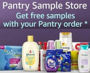 Amazon Pantry (Grocery & Household items): Get Free 3 Samples on Order value Rs.500 or above