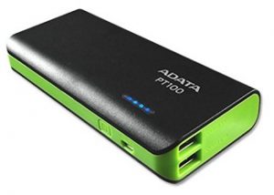 ADATA PT100 10000mAH Power Bank for Rs.599 – Amazon (Limited Period Deal)