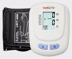 Healthgenie BPM01W Digital Upper Arm Blood Pressure Monitor Fully Automatic | Irregular Heartbeat Detector 